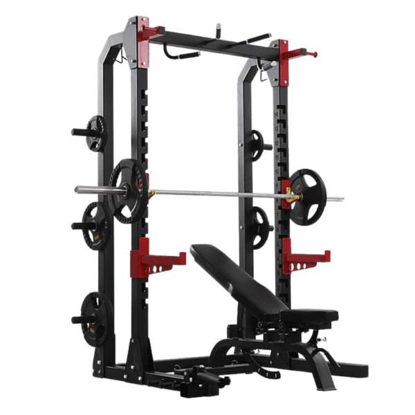 Squat Rack | Half Squat Power Rack Solid Frame LW886 - Image 9