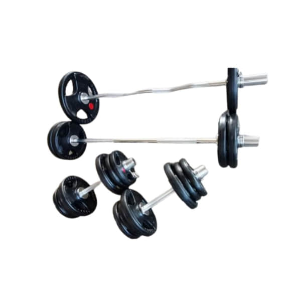 Dumbbells and 70KG Barbell Weights Set - Image 3
