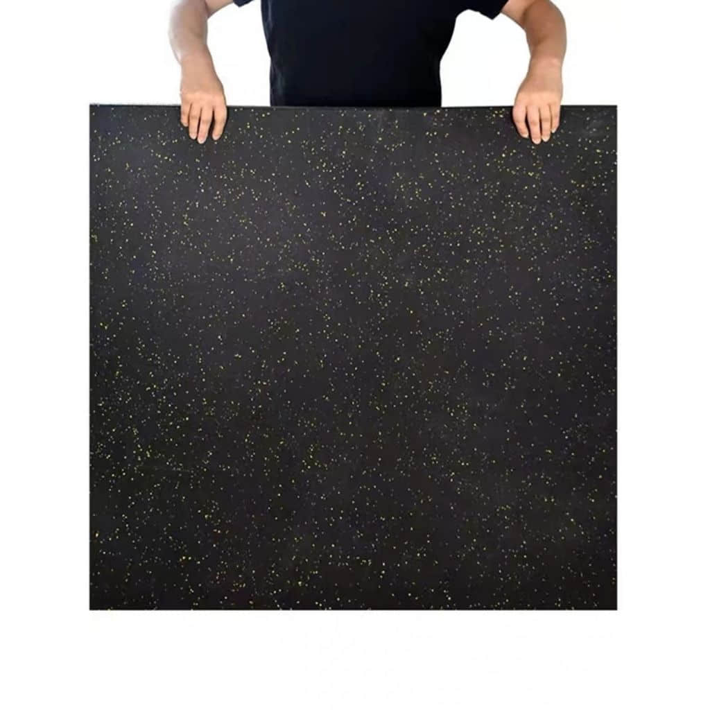 Gym Flooring Rubber Mats 1 x 1m 15mm