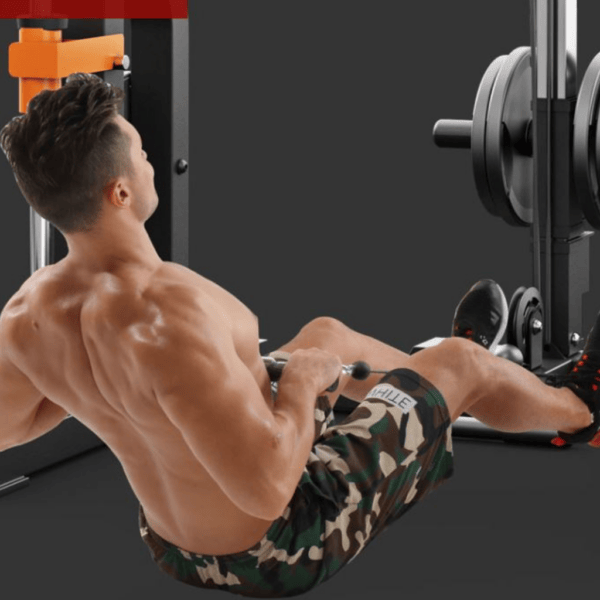 Smith Machine with bench and 100kg Weights - Image 5