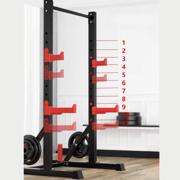 Squat Rack Bench Press Half Rack Package - Image 6
