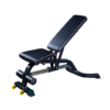 Adjustable bench wiith leg