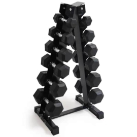 Dumbbell Set 1-6KG Hex Dumbbells with Stand