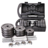 Adjustable Dumbbells | 20kg Metal Weight Set