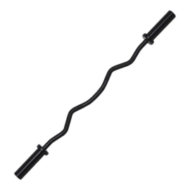 Olympic Barbell | 1.2m Plain Black Barbell