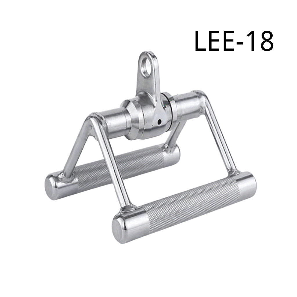 Double D Row Handle Cable Attachment for Weight Workout, Cable Machine Accessories for Home Gym