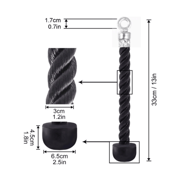 Fitness Pulley Cable Attachments - LEE 26 - Image 6