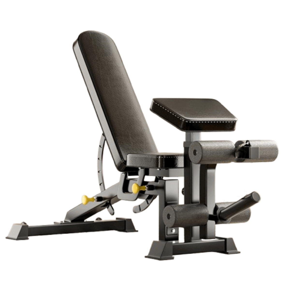 Adjustable Bench with Preacher Curl and Leg Extend