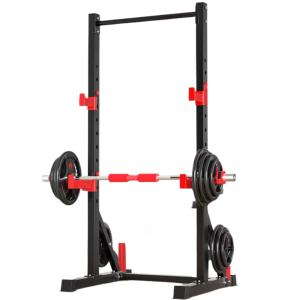 Home Gym Squat Rack Set | 80KG Weights with Workout Bench - Image 7