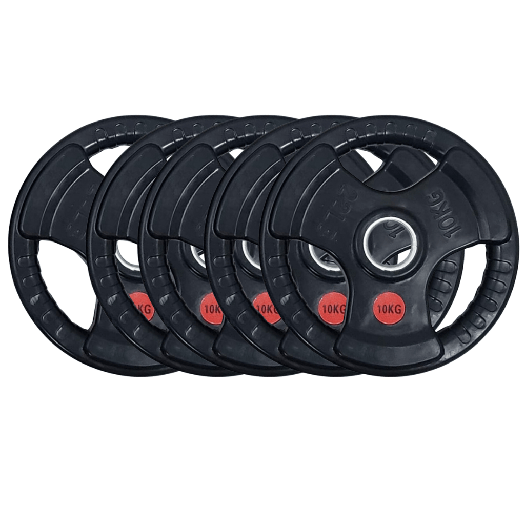 Weight Plates | Standard Rubber-Coated Grip Weights | 28mm