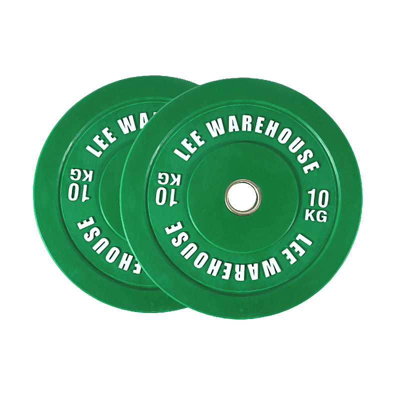 Olympic Color Bumper Weights – 2 x 10 KG