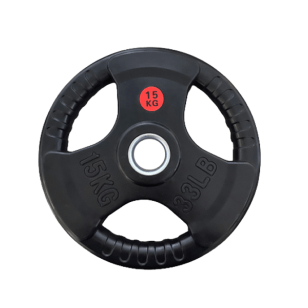 Weight Plates | Standard Rubber-Coated Grip Weights | 28mm - Image 4