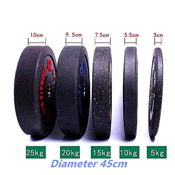 Bumper Plates | Olympic Rubber Bumper Weights - Image 3