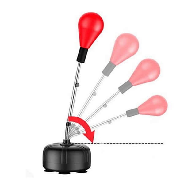 Freestanding speed ball movable positions