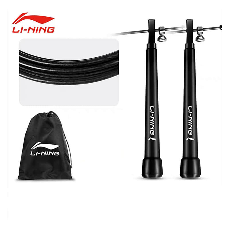 Skipping Rope | Jump Rope Speed Rope – Black