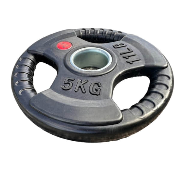 Weight Plates | Standard Rubber-Coated Grip Weights | 28mm - Image 10
