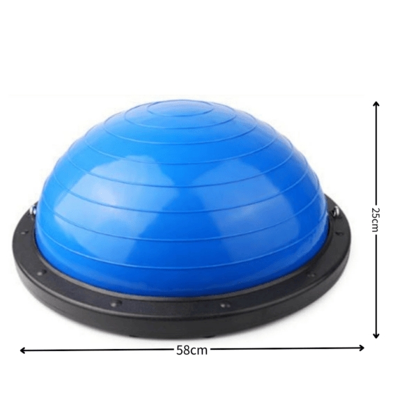 BOSU Ball | Balance Ball With Straps Flat - Image 8
