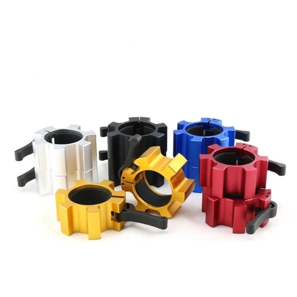 Olympic Barbell Collars 50mm Aluminum Clips