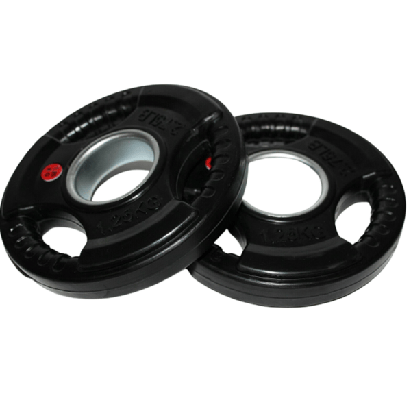 Weight Plates | Standard Rubber-Coated Grip Weights | 28mm - Image 8
