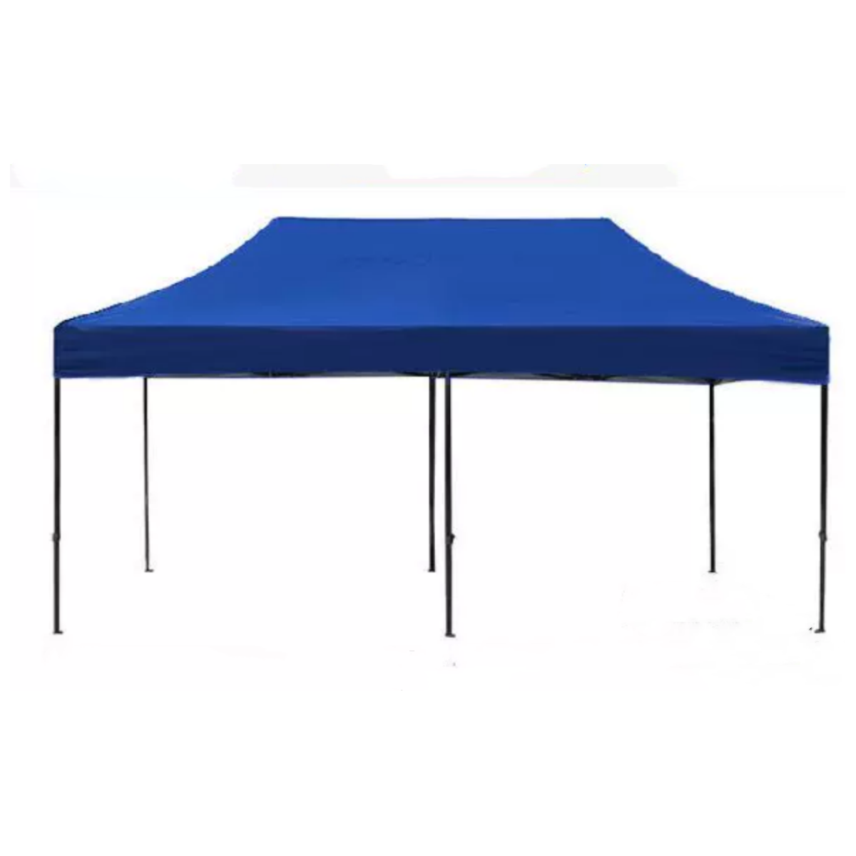 Gazebo Black Metal Frame 3x6m